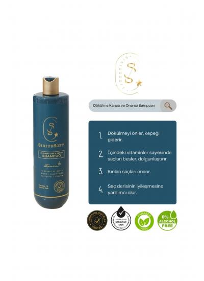 Saç Dökülme Karşıtı Ve Onarıcı Şampuan Yoğun Keratin Ve Biotin Bakım Şampuanı 500 ml