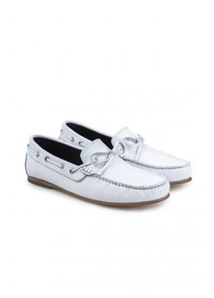 Beyaz Deri Kadın Ayakkabı